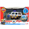 Požiarnik Sam: Malcolm a policajné auto 4x4 - Simba Toys