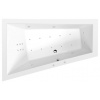 Polysan TRIANGL L HYDRO-AIR hydromasážna vaňa, 180x120x50cm, biela 19611HA