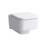 LAUFEN PRO S WC misa závesná RimFree 53 x 36 cm s voľne-padajúcim sedátkom, misa H8209620000001 sedátko H8919610000001