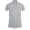 SOL´S PHOENIX / Pánska elastická polokošeľa - grey melange L