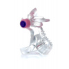 Jazyk Vibro CockRing Clear