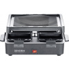 Severin 2370 raclette gril nepřilnavý povlak, 4 pánve, funkce grilování černá