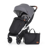 PETITE&MARS Kočík športový Royal3 Silver Ultimate Grey