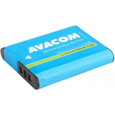 Avacom batéria pre Olympus Li-50B Li-Ion 3.7V 700mAh 2.6Wh DIOL-LI50-533