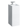 LAUFEN Kartell voľne stojace umývadlo do priestoru, s otvorom, bez prepadu, 375 x 435 mm, výška 900 mm, biela, H8113310001111