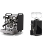 Rocket Espresso Mozzafiato FAST V, black + Eureka Mignon Specialita, BL black
