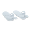 Starnails Jednorazové penové papuče White – 10 párov