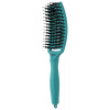 Olivia Garden Fingerbrush Blue Lagoon - profesionálna kefa na vlasy