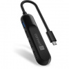 USB Hub Connect IT USB-C/USB 3.2, 3x USB 2.0 (CHU-5000-BK) čierny