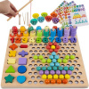 Kruzzel Dřevěné puzzle - korálky DU17252
