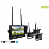 Cúvacie kamery s monitorom - 3x wifi kamera + LCD 7