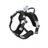 Postroj Hurtta Weekend Warrior II ECO čierny 65-80