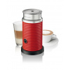Aeroccino (napeňovač) červený 240ml priemer: 9cm, výška: 17cm
