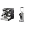 Rocket Espresso Appartamento TCA, black/black + Eureka Helios 65, grey