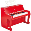 Hape Dětské Piano červené, uč se světly