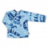 Dojčenská bavlněná košilka Nicol Tomi modrá Modrá 56 (0-3m)