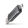 *AXAGON CRE-DAC USB čítačka kariet SD/microSD USBA+