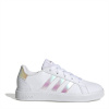 adidas Girls Grand Court Trainers White/Irides 3 (35.5)