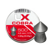 Diabolo UX Cobra 4,5mm 500ks