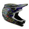 Prilba Troy Lee Designs - D4 MIPS Farba: Carbon Torched - Black / Purple, Veľkosť: S
