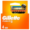 Gillette Fusion5 Náhradné Holiace Hlavice pre Mužov s 5 Čepieľok, Zarovnávajúca Čepieľka