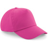 Beechfield Kšiltovka B 10B Original, 5 panelová, dětská COT53010B31099-fuchsia UNI Fuchsia