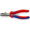 KNIPEX 11 12 160 Kliešte odizolovacie, viaczložkové návleky, fosfátované na čierno