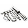 TATechnix Nerezový výfuk 2x76mm Audi A4 B5 Limuzína (4D2)