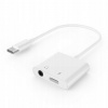 ADAPTÉR USB-C MINI JACK 3,5 MM AUX KÁBEL PRE SAMSUNG IPHONE