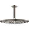 GROHE Rainshower Cosmopolitan EcoJoy horná sprcha 1jet, priemer 310 mm, s prívodom zo stropu 142 mm, kartáčovaný tmavý grafit, 26067AL0