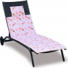 Plážová dětská podložka - potah na zip - 55x155 cm - Princezna růžová - Bellatex