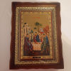 Svätá Trojica vzor 3 Farba: Hnedá, Veľkosť: 330x290mm