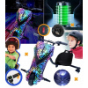 ELEKTRICKÝ GOKART NA 3 KOLESÁ SKÚTER VOZIDLO ELEKTRICKÝ SKATEBOARD LED DRIFT