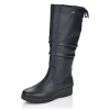Dámske čižmy RIEKER Y4693-00 čierna W4 42