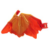 79898pb01 Trans-Red Dragon Wing with Marbled Pearl Gold (Průhledné červené dračí křídlo s mramorovaným perleťovým zlatem)