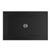 Jika Cubito Pure - Sprchová vanička oceľová premium 1200 mmx900 mm, antislip, čierna H2164216160001