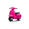 mamido Detský elektrický skúter Vespa 300 Mini ružový