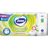 Zewa Deluxe toaletný papier Camomile Comfort 3-vrstvový 8 ks