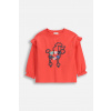 Detské bavlnené tričko Coccodrillo červená farba, FROSTING PUDDLE GIRL KIDS ZC5143102FGK 122