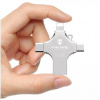 Viking USB Flash disk 3.0 4v1 s koncovkou Lightning/Micro USB/USB/USB-C, 16 GB, stříbrná VUF16GBS