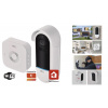 EMOS GoSmart Domový bezdrôtový batériový videozvonček IP-15S s wifi