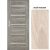 ImperioDoor set interiérové rámové dvere EVIA.3, CPL Jaseň Modern +Zárubňa PED-EVIA3-CPLJasMo