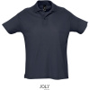 SOL's Collection Polokošile Summer II, krátký rukáv, pánská COT25134200300-navy Navy XS