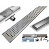 Mexen Flat M08 odtokový žľab 100 cm chróm - 1025100-15