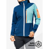 Skialp bunda dámska Ortovox Berrino Jacket - petrol blue