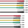 Audio kábel jack 6,3mm/ jack 6,3mm 0,9m stereo Omnitronic