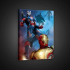 Obraz na plátne obdĺžnik - OB0323 - Iron Man 80cm x 60cm - O6