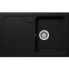 Granitový drez Teka SIMPLA 45 S-TG 1B 1D Nero