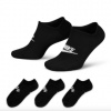 Nike Sportswear Everyday Essential No-Show Socks (3 Pairs) | 0196148785883 | Čierna | S