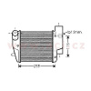 intercooler 2.7TDi, 3.0TDi i pro DPF levý modul [205*200*64] 03004302